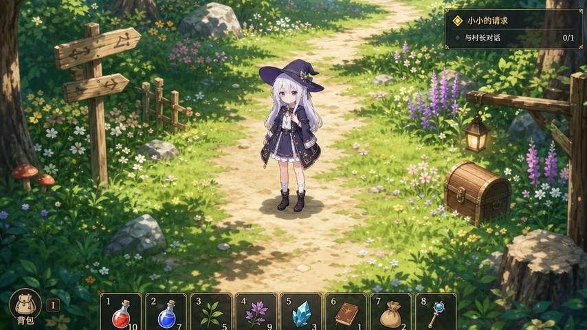 魔女秘药 剧情互动 演示图 5