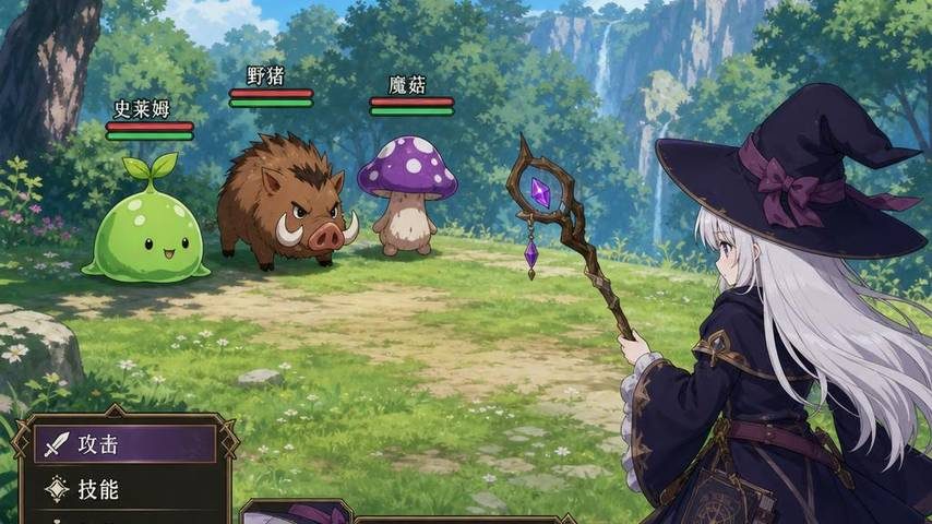 魔女秘药 任务推进 画面 8