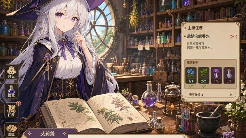 魔女秘药 主线事件 资料图 4