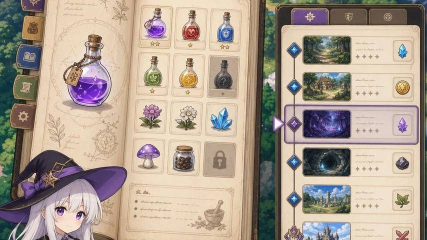 魔女秘药 流程攻略 玩法截图 7